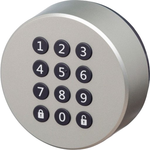 Danalock Danapad V3 Trådløst Kodelås Tastatur Sølv Danalock Danapad V3 Trådløst Kodelås Tastatur Sølv