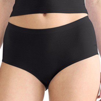 Sloggi Truser 2P GO Sense High Waist Briefs Svart modal Small Dame