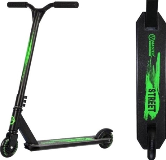 Master Stunt Street Sparkesykkel Grønn (Mas-S061-Green)