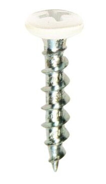 Grabber 43345VITC Gipsskrue Hvit 100-pakning 4,8 x 45 mm Innfesting