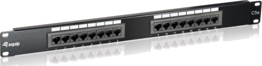 Equip Rj 45 Cat5e Sort Equip Rj 45 Cat5e Sort