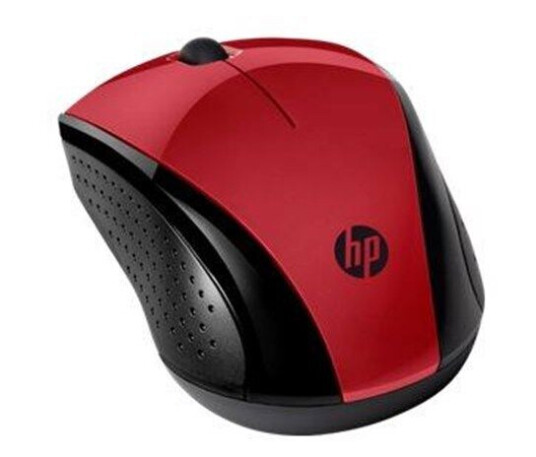 HP 220 Trådløs 3-knappers Mus Rød med 2.4 GHz Optisk Teknologi HP 220 Trådløs 3-knappers Mus Rød med 2.4 GHz Optisk Teknologi