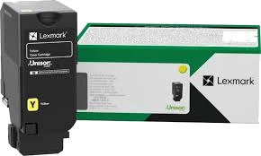Lexmark Toner 81C2XY0 Gul Ekstra Høykapasitet (16.200 sider) Original Lexmark Toner 81C2XY0 Gul Ekstra Høykapasitet (16.200 sider) Original