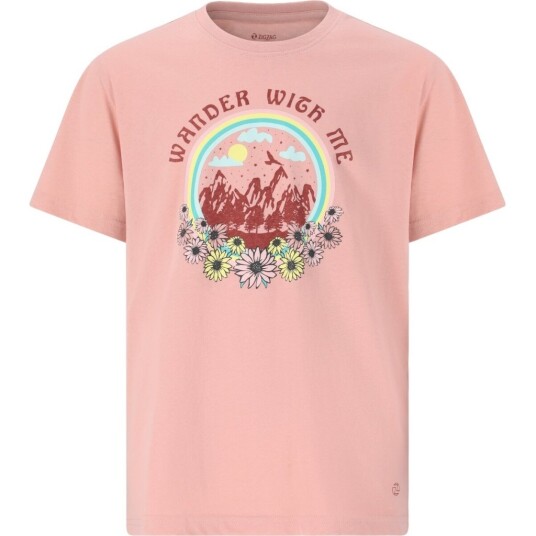 Zigzag  Minka SS Printed T Shirt Misty Rose Misty Rose 6 år/116