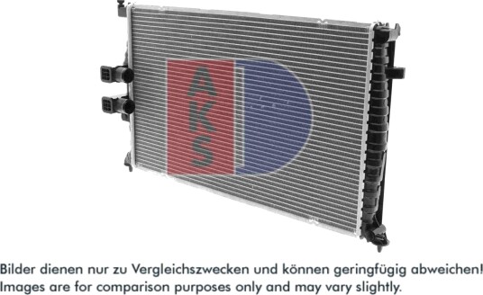 AKS DASIS 160480N Radiator motorkjøling