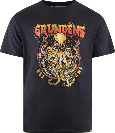 Grundéns Rocktopus SS T Shirt Black Men S S Grundéns Rocktopus SS T Shirt Black Men S S