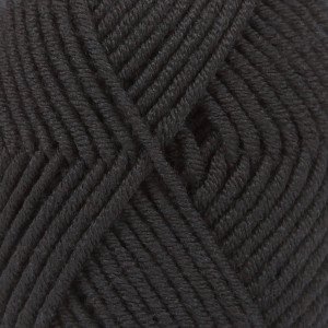 Drops Big Merino Garn Unicolor 04 Sort Drops Big Merino Garn Unicolor 04 Sort