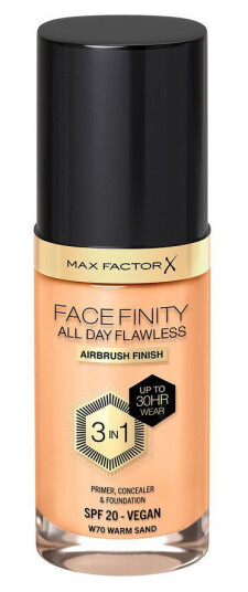 Max Factor Facefinity All Day Flawless 3-In-1 Foundation #W70 War