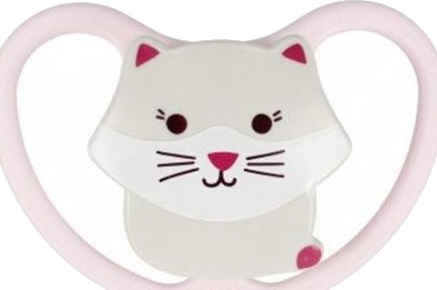 Nuk 1506 Space Silikonsmokk 0-6 mnd Katt