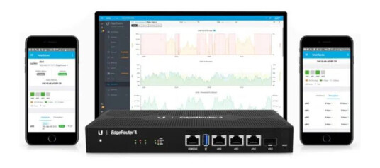 Ubiquiti Edgerouter 4 Kablet ruter
