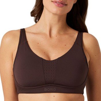 Björn Borg BH Reform Sports Bra Brun X Small Dame