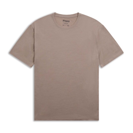 Bergans Men"s Merino Light Tee Rock Taupe XXL