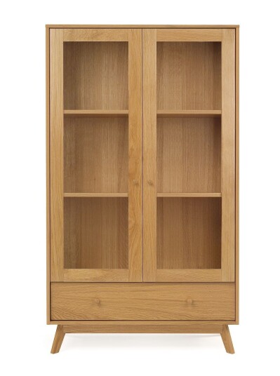 Woodman - Kensal Vitrineskap - Natur Unoliving