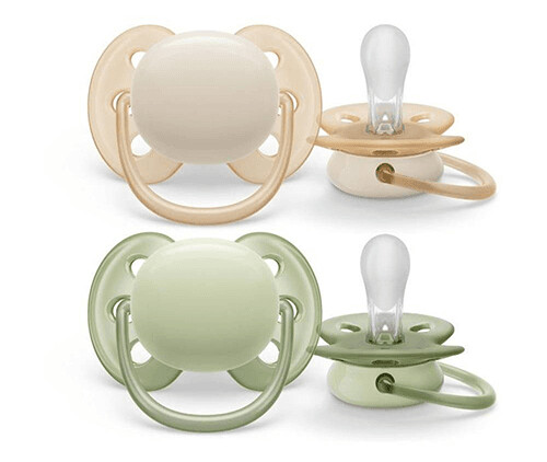 Phillips Avent  Ultra Soft Narresmokk  0-6mnd  Beige Green