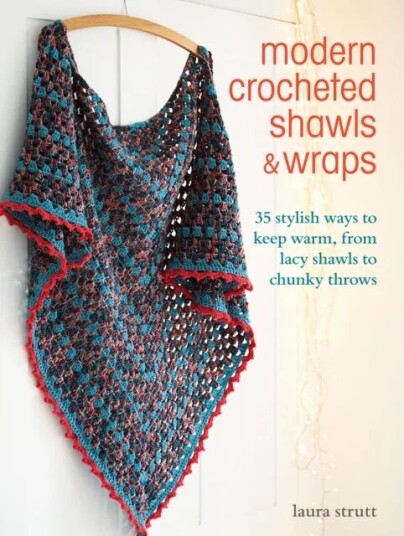 Modern Crocheted Shawls And Wraps Av Laura Strutt