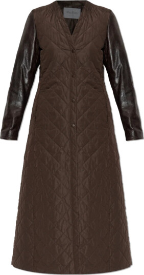 Max Mara Dame Frakker Brun 2XS, Max Mara Dame Frakker Brun 2XS,