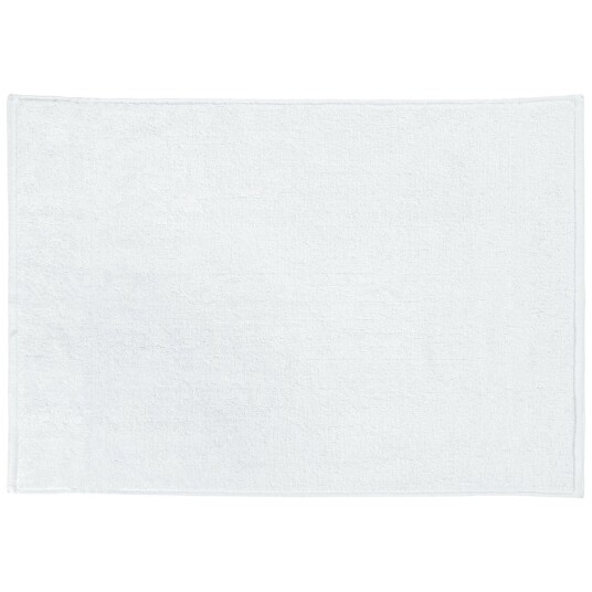 ERWIN M. Baderomsmatte Classico uten bord; 50x70 cm (BxL); Hvit; 10 Stykk / Forpakning