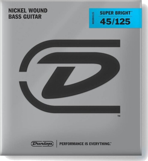 Dunlop DBSBN 45-125 Bass NKL Super Bright 45/125 Dunlop DBSBN 45-125 Bass NKL Super Bright 45/125