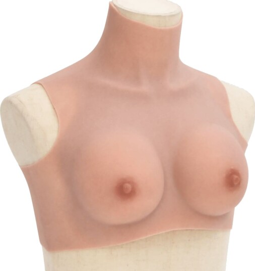 vidaXL Silikonbryst B-cup Naturell 4012207