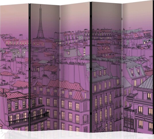 Room Divider - Friday evening in Paris II 225x172 - Artgeist sp. z o. o.