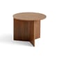 Hay - Hay Slit Table Round Wood - Lunehjem.no - Interiør på nett