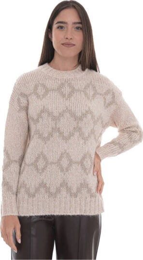 Pennyblack Dame Strikkevarer Beige L,