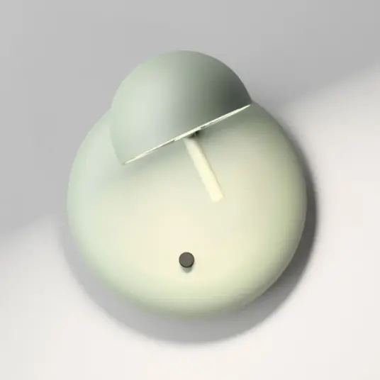 Vibia Pin 1675 LED vegglampe 11 cm grønn Vibia Pin 1675 LED vegglampe 11 cm grønn