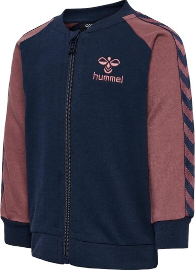 Hummel Cardigan hmlAidan Rose Brown Hummel 56 Cardigan Blå Rosa