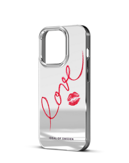 IDEAL OF SWEDEN iPhone 15 Pro iDeal Of Sweden Mirror Deksel - Love Edition