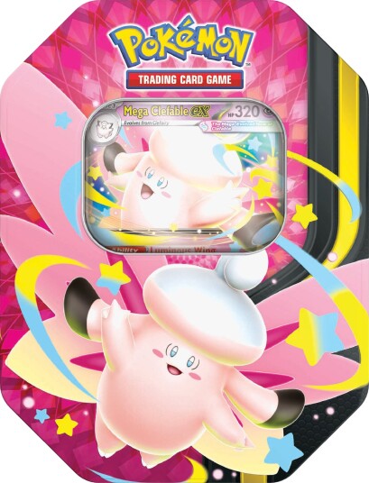 Pokemon Tin Summer Ex Mega Gengar Mega Clefable Pokemon Tin Summer Ex Mega Gengar Mega Clefable
