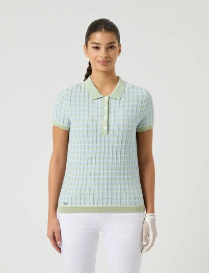Daily Sports Knit Ss Polo Shirt Green L