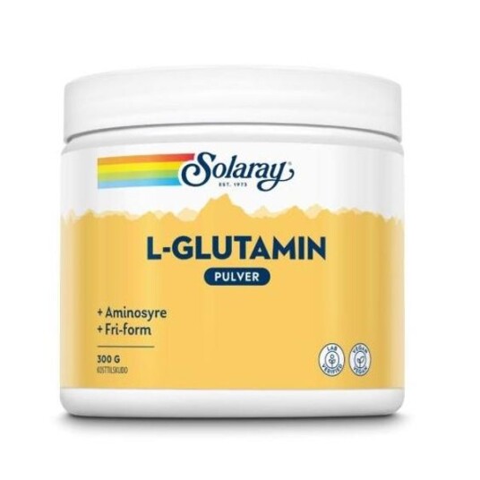 Solaray L-Glutamin pulver Solaray L-Glutamin pulver