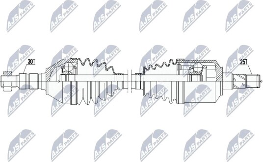 Nty Drivaksel NTY NPW PL 042 Nty Drivaksel NTY NPW PL 042