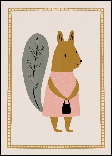 Mrssquirrel Plakat Plakat / 100x150cm