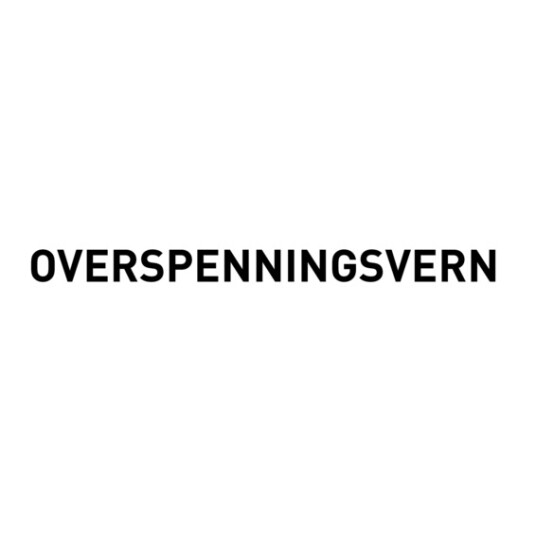 Cenika Merkeskilt Gravert Overspenningsvern
