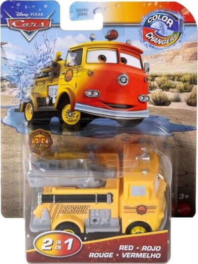 Disney Pixar Cars Fargeendrende Lekebil Red Disney Pixar Cars Fargeendrende Lekebil Red