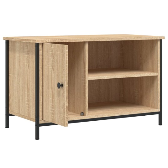 vidaXL TV-benk sonoma eik 80x40x50 cm konstruert tre vidaXL TV-benk sonoma eik 80x40x50 cm konstruert tre