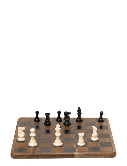Gentlemen"s Hardware Chess Set Acacia Wood Brown ONE SIZE x 43