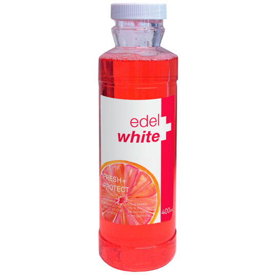 Edel+White Mouthwash Lime Grapefrukt Fresh+Protect 400 ml.