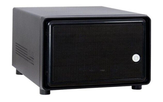 Inter-Tech SC-2100 Mini-ITX Kabinett Svart med USB-A Porter
