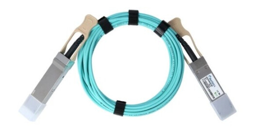 Blueoptics 4Z57a10844-Bo 1 M Qsfp28 Qsfp28 Hankjønn/Hankjønn