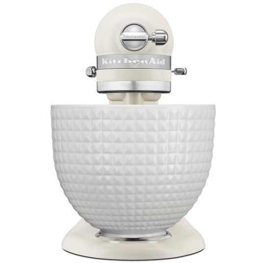 KitchenAid Artisan 5KSM156CXEPL kjøkkenmaskin 4,7 liter white on white
