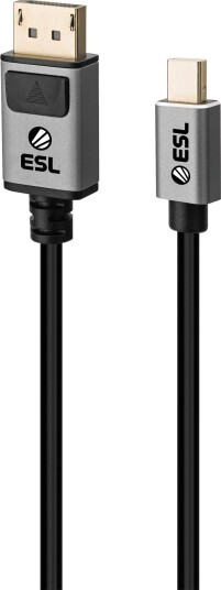 ESL Gaming DisplayPort til mini-DisplayPort 1.4 kabel 2 m