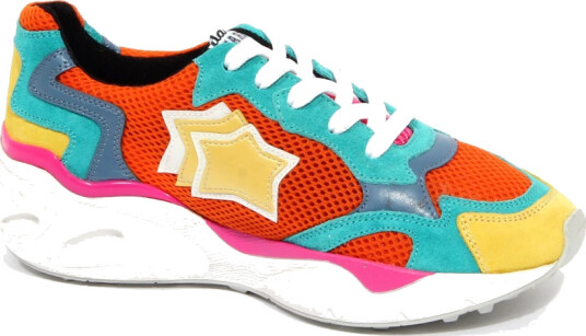 Atlantic Stars Dame Sko Flerfarget 36 EU,