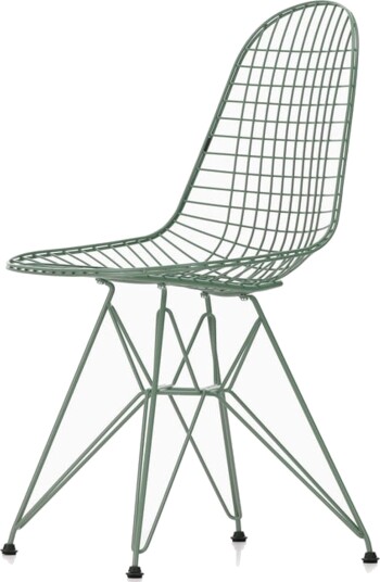Vitra Wire DKR Spisestuestol Eames Sjøskumgrønn Vitra Wire DKR Spisestuestol Eames Sjøskumgrønn
