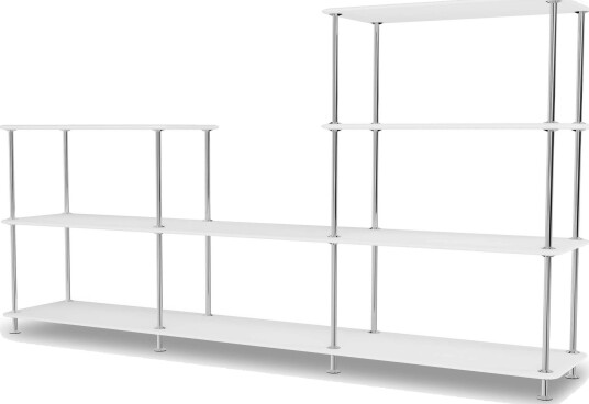 Free Shelf 312000 New White / Chrome Free Shelf 312000 New White / Chrome