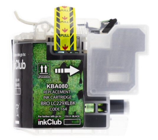 inkClub KBA080 Blekkpatron svart, 2.600 sider inkClub KBA080 Blekkpatron svart, 2.600 sider
