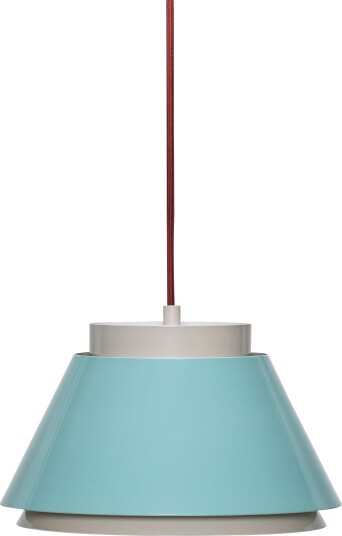 Hübsch Remi Taklampe Blå/ Beige