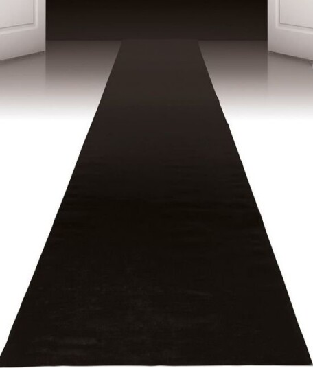 450x60 cm Svart Løper VIP Party