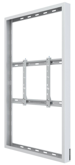 Multibrackets M Pro Series - Medium - innhegning - for digitalsignerings-LCD-panel - hvit